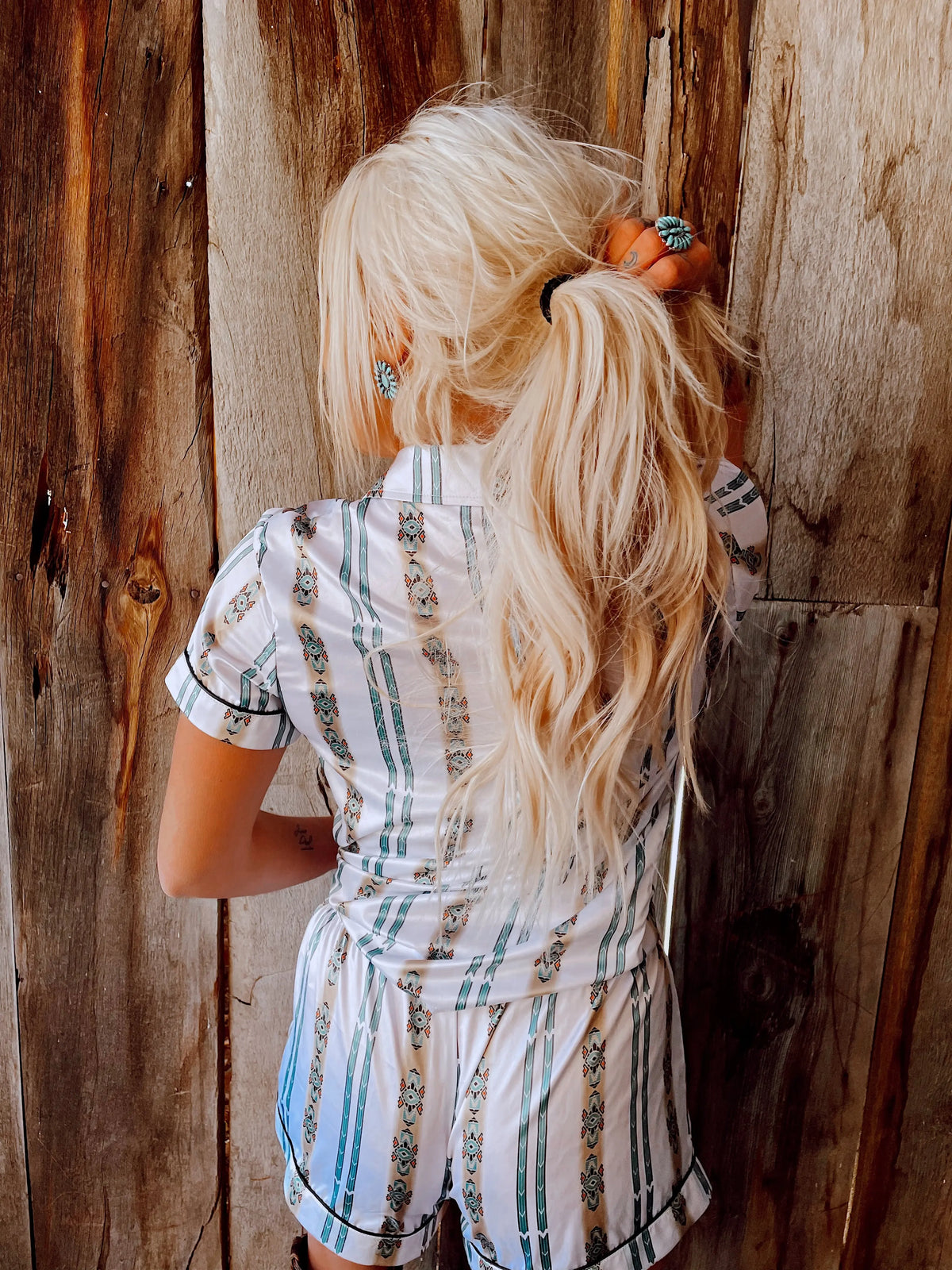 The Wyoming Pearl Snap PJ’s (S-XL)