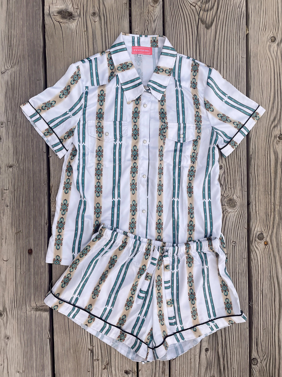 The Wyoming Pearl Snap PJ’s (S-XL)