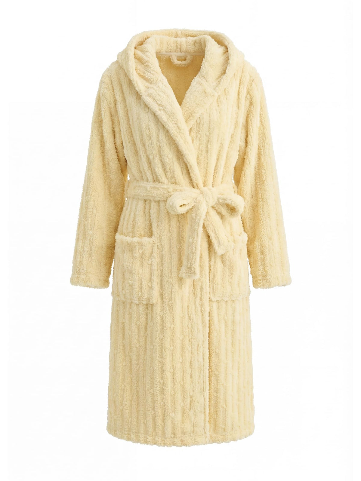 HEARTNICE Women Fuzzy Soft Long Hooded Warm Robes