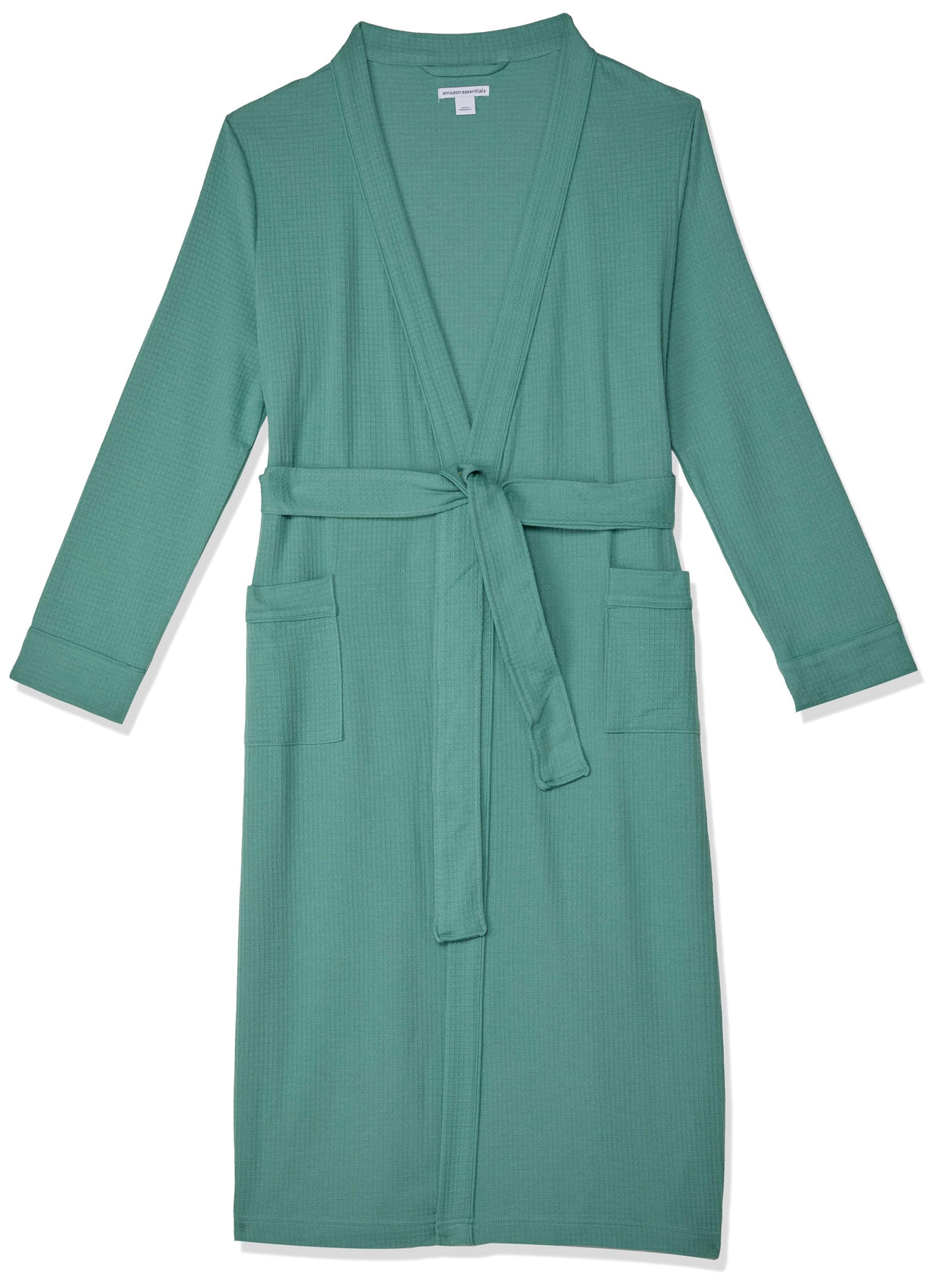 Amazon Essentials Women's Lightweight Waffle Bath Robe (Available in Plus Size)